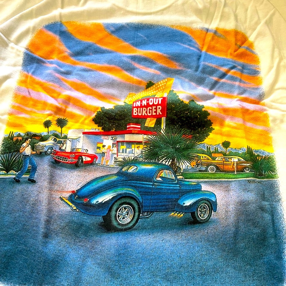 New in Bag Original 1995 In-N-Out T-shirt.